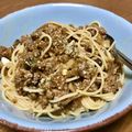 meekoっち's cooksnap of when they made たっぷりキノコのボロネーゼ風パスタ.