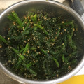 yukis2s's cooksnap of when they made ほうれん草の簡単胡麻和え.