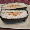 アルカママ's cooksnap of when they made 鮭と大葉とチーズのおにぎらず.