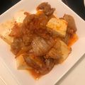 xMARILYNx's cooksnap of when they made 豚キムチの豆腐炒め.