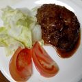 クックH86AFM☆'s cooksnap of when they made 野菜たっぷり照り焼きハンバーグ★.