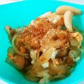 asameshi's cooksnap of when they made 【糖質オフ】豆腐の親子どんぶり風.