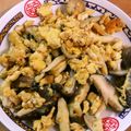 miyo0221's cooksnap of when they made 糖質制限☆きのこと卵炒め.