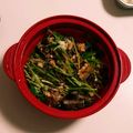 ずぼらなさかな's cooksnap of when they made レンジで簡単！サバと豆苗の卵炒め.