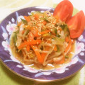 えれぼん's cooksnap of when they made 簡単♪ૢもやしの中華サラダ.