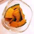 ♪＊mako＊♪'s cooksnap of when they made 5分で簡単1品☆かぼちゃのバターソテー.