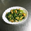 クックKJWRV7☆'s cooksnap of when they made 空芯菜と厚揚げのニンニク炒め.