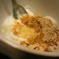 見習いスティッチ！'s cooksnap of when they made ♪蜂蜜きなこのヨーグルト.