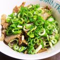 kojyu's cooksnap of when they made ご飯が進む！豚こんにゃくゴマ味噌バター.