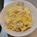 クックX718BF☆'s cooksnap of when they made デリ風キャベツとササミのサツマイモサラダ.