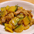 emyemy's cooksnap of when they made 鶏肉とかぼちゃのこってり炒め.