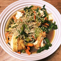 skyms_'s cooksnap of when they made 小松菜&厚揚げ炒め.