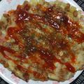 nosso's cooksnap of when they made じゃがいものほくほくお好み焼き.
