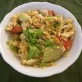 ブランディ's cooksnap of when they made ☆トマトとレタスの卵炒め.