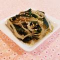 Richland☆Y's cooksnap of when they made もやしとわかめの中華和え.