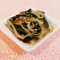 Richland☆Y's cooksnap of when they made もやしとわかめの中華和え.