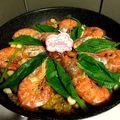 Karismama's cooksnap of when they made 有頭エビの出汁が美味しい♪絶品パエリア.
