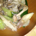 湯～ぽん's cooksnap of when they made きゅうりときのことみょうがのあんかけ.