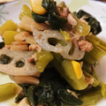 SHⅰ's cooksnap of when they made つるむらさきと蓮根のニンニク炒め.