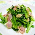 マダムカフェ♡'s cooksnap of when they made 超シンプルな☆ほうれん草のガーリック炒め.
