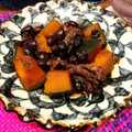 ちゃぴ♥'s cooksnap of when they made 黒豆とかぼちゃのほっこり煮.