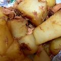 クックK0ELMT☆'s cooksnap of when they made ツナとジャガイモの甘辛煮.