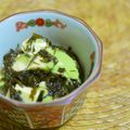 taruママ's cooksnap of when they made アボカド×もずく酢 副菜にも！.