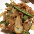 クックMGT2OF☆'s cooksnap of when they made さやえんどうと玉ねぎの味噌炒め.
