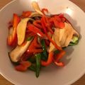 クックD4LCV2☆'s cooksnap of when they made 早い！！エリンギとパプリカの炒めもの.