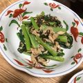 akipopc's cooksnap of when they made 小松菜のシーチキン和え.