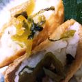 u_mi_n's cooksnap of when they made 余ったガリDEいなり寿司☆.