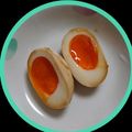 ひトみ's cooksnap of when they made 時短ゆで卵で味卵（柚子味噌しょうゆ）.