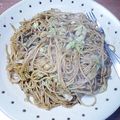 AJINO's cooksnap of when they made のりの佃煮でパスタ♪.