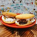 ☆クローバー134☆'s cooksnap of when they made 茹で栗とHMで♪マロンブッセ.