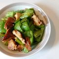 泳ぐなまけもの's cooksnap of when they made ピーマンとしいたけのコロコロきんぴら♪.