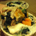 snoopy_snoopy's cooksnap of when they made 小松菜の炊いたん♪とろぉ～りたまご♪.