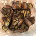 food4me's cooksnap of when they made 絶品！長茄子のゴマ油炒め.