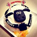 ★みーたんママ★'s cooksnap of when they made ひつじのショーン★ドームケーキ★.