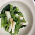 クック3IJVP1☆'s cooksnap of when they made 簡単☆小松菜と竹輪おひたし☆ワサビ風味.