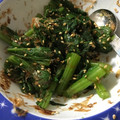 小麦の女王's cooksnap of when they made 簡単！わさび菜のお浸し(和え物)♡.