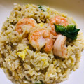 リーコッコー's cooksnap of when they made えびとレタスの炒飯.