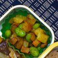 nosso's cooksnap of when they made じゃがいもと枝豆とロースハムのサラダ.