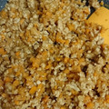 おまめ115's cooksnap of when they made 簡単節約☆たっぷり夏野菜と合挽き肉の丼.