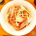 penekopen's cooksnap of when they made ガリバタライスのベーコンエッグ丼.