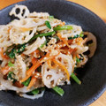 プチトマト☺'s cooksnap of when they made 【簡単】蓮根と小松菜と人参の胡麻和え.