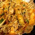 †MARI†'s cooksnap of when they made 豚肉キムチ♪簡単豚キムチもやし水菜.