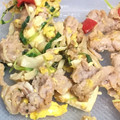 カニーヘン's cooksnap of when they made 栄養満点!　簡単　豆苗の豚肉炒め.
