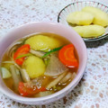クックI7I5L1☆'s cooksnap of when they made ✿もちもち！じゃがいものすいとん✿.
