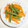 白いぐれーぷ's cooksnap of when they made さやいんげんと人参の炒め物.