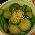 ヨシヨッシー's cooksnap of when they made きゅうりのごま醤油あえ.